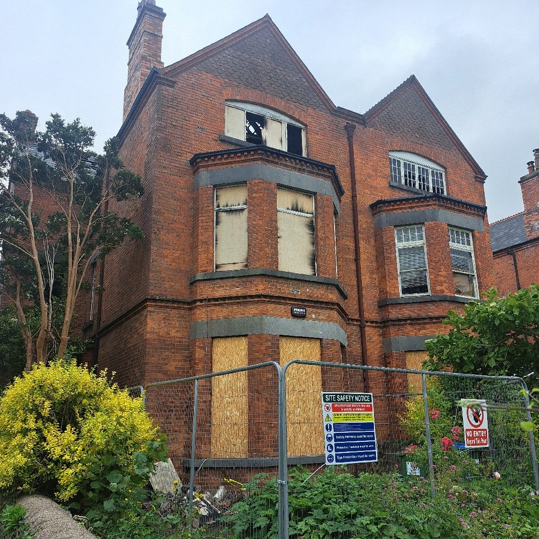 Ennis Road existing building before works