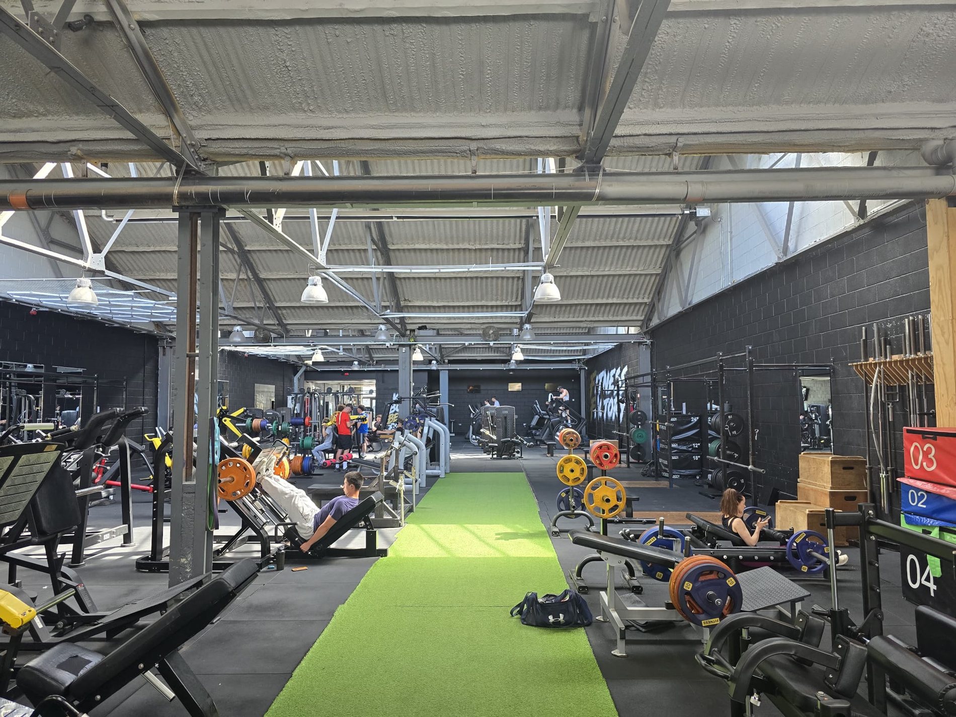 Fitness Factory Castlebrand interior redevelopment