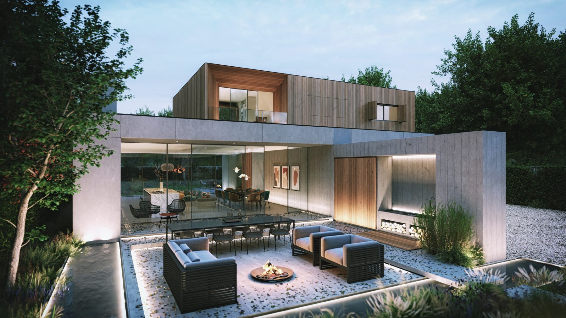 Contemporary residential engineering project at Kingston Road Galway