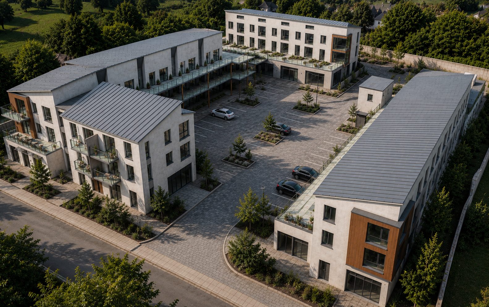Mixed-use development project in the Midlands