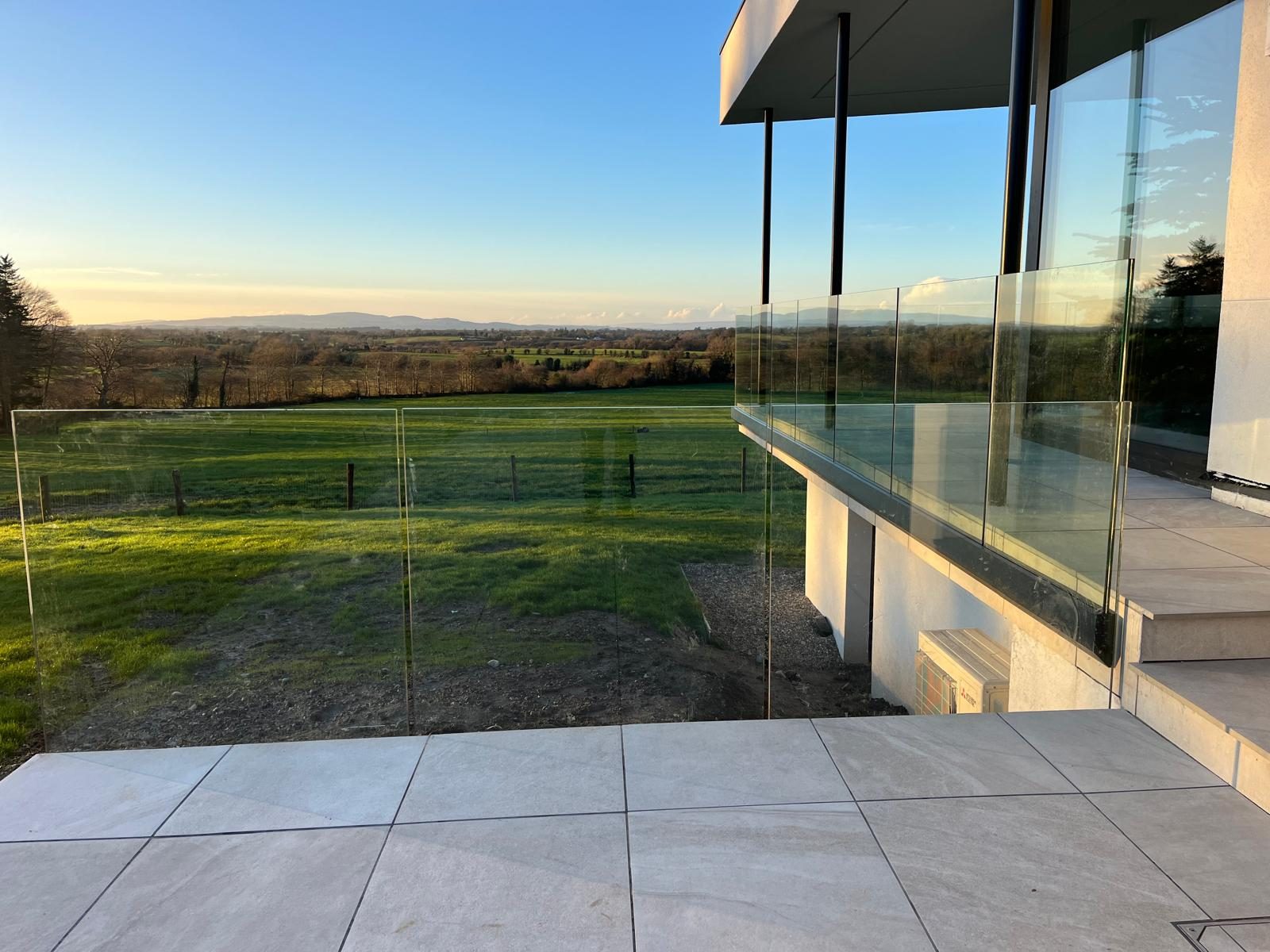 Toomevara residential engineering project terrace view