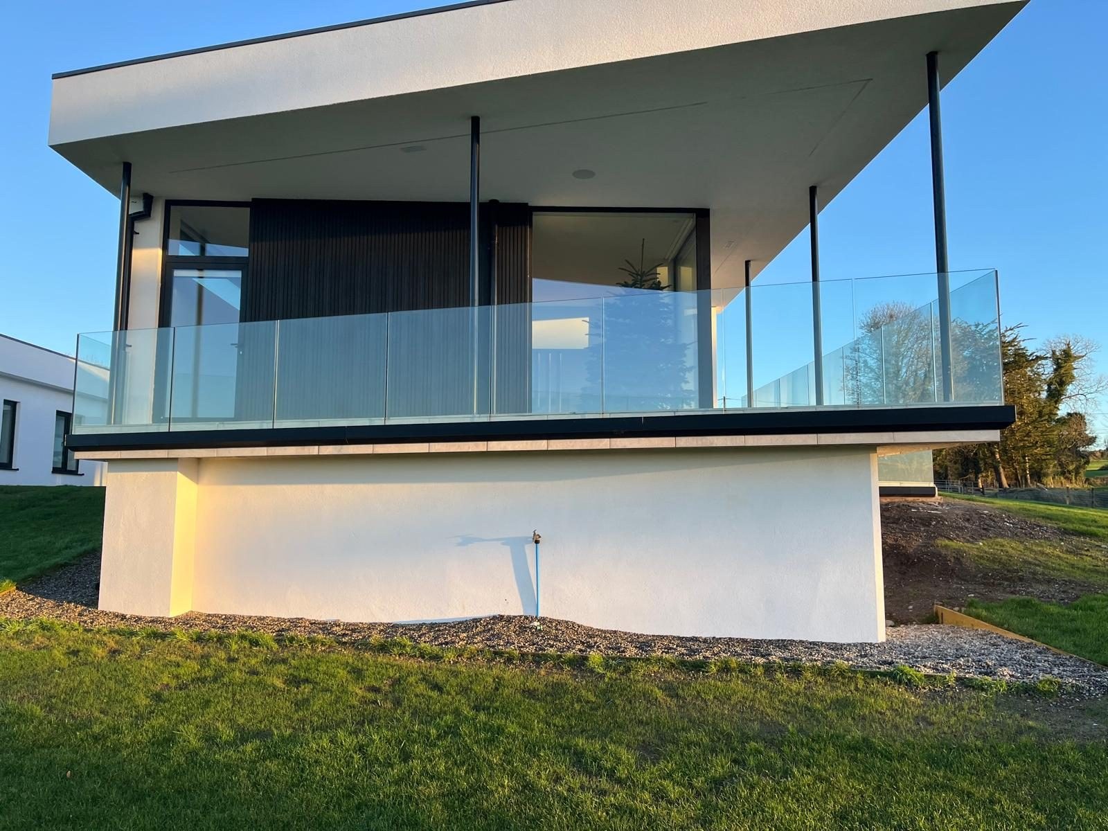 Toomevara project balcony and elevation